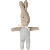 Maileg Rabbit, My - Light Blue Check