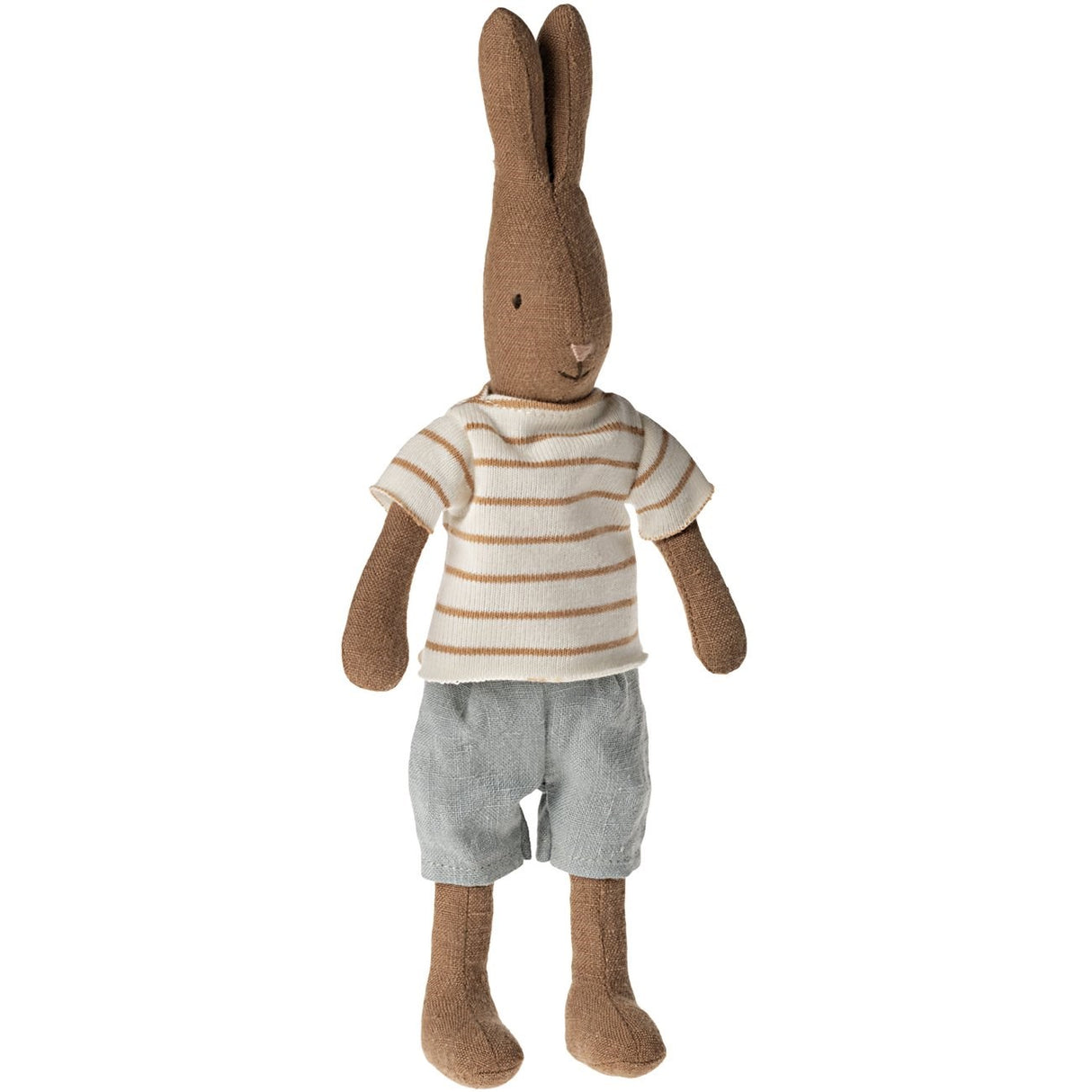 Maileg Rabbit Storlek 1, Brun - T-shirt och Shorts