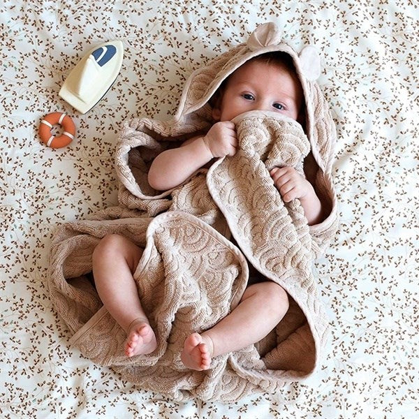 Cam Cam Copenhagen Handduk Baby Almond