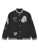 Les Deux Kids Black/Black Yale Ull Varsity Jacka KIDS