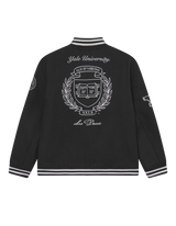 Les Deux Kids Black/Black Yale Ull Varsity Jacka KIDS