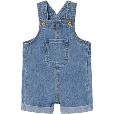 Name It Medium Blue Denim Lou Denim Shorts Overall