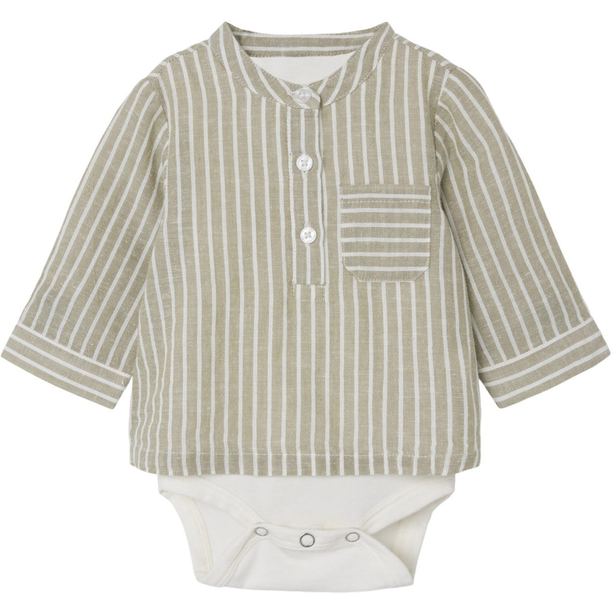 Name It Oil Green Hilom Skjorta Body