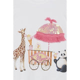 Hust & Claire Mini White Ayla T-shirt