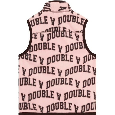 Wood Wood Pale Pink Ivy Aop Jed Ivy Fleece Väst