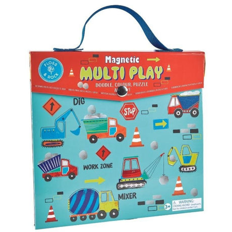 Floss & Rock Construction Magnetisk Multi Play