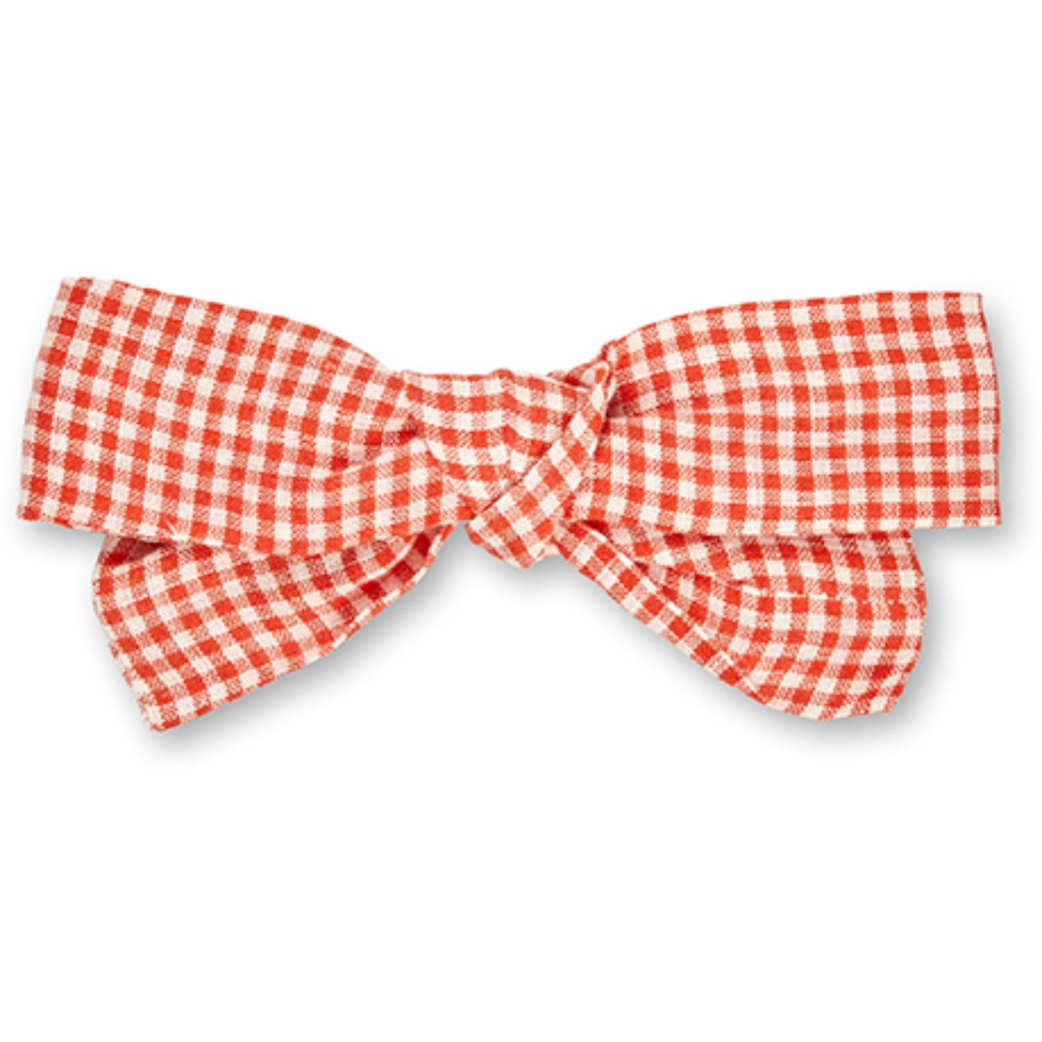 Lalaby Cherry Check Big Hair Bow - Cherry Check