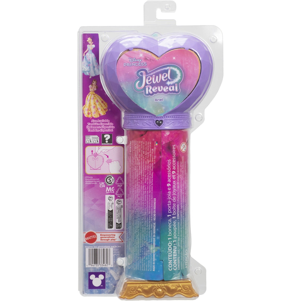 Disney Princess Mode-dukke Afslør Ariel