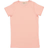 MarMar Modal Fine Rib Soft Coral Tago T-shirt