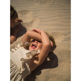 MarMar Fine Cotton Dijon Stripe Danita Frill Klänning