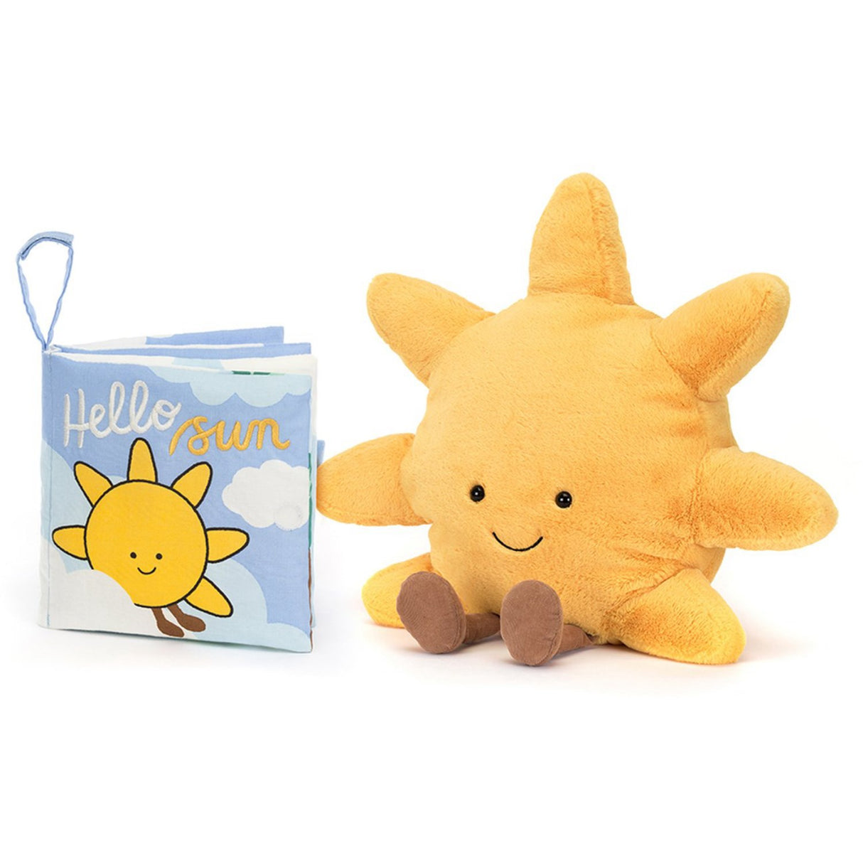 Jellycat Hello Sun Tygbok 18 cm