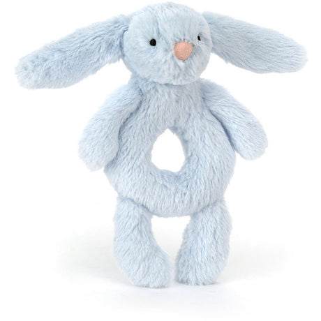 Jellycat Bashful Blå Kanin Ring Skallra