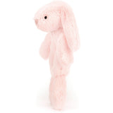 Jellycat Bashful Rosa Kanin Ring Skallra