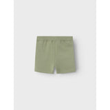 Name It Oil Green Abil Dragon Lång Sweat Shorts