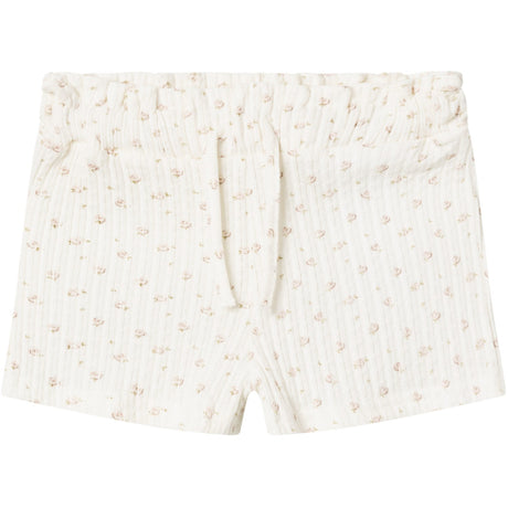 Lil'Atelier Coconut Milk Hulla Lösa Shorts