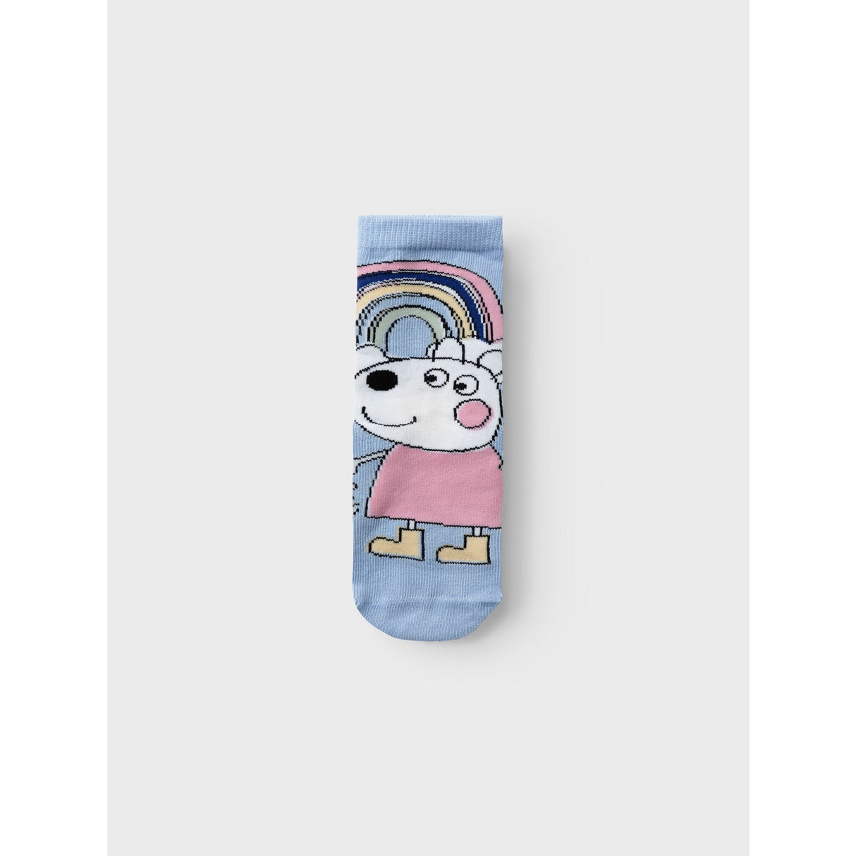 Name It Chambray Blue Arra Peppa Pig Strumpor 3-pak