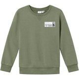 Name It Oil Green Hahippo Sweatshirt