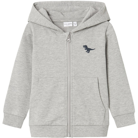 Name It Grey Melange Valon Sweat Cardigan