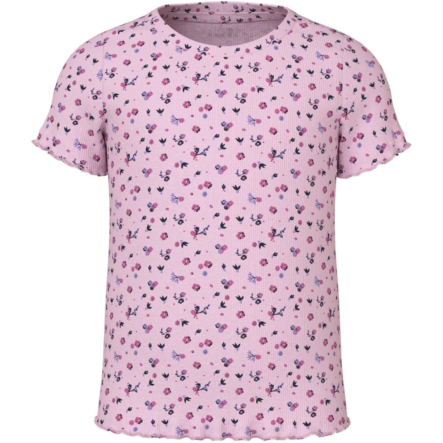 Name It Parfait Pink Vemma Aop Slim T-Shirt