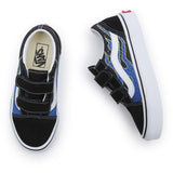 VANS Pixel Flame Black/Blue UY Old Skorol V Sneakers