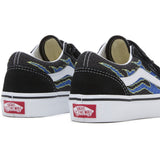 VANS Pixel Flame Black/Blue UY Old Skorol V Sneakers