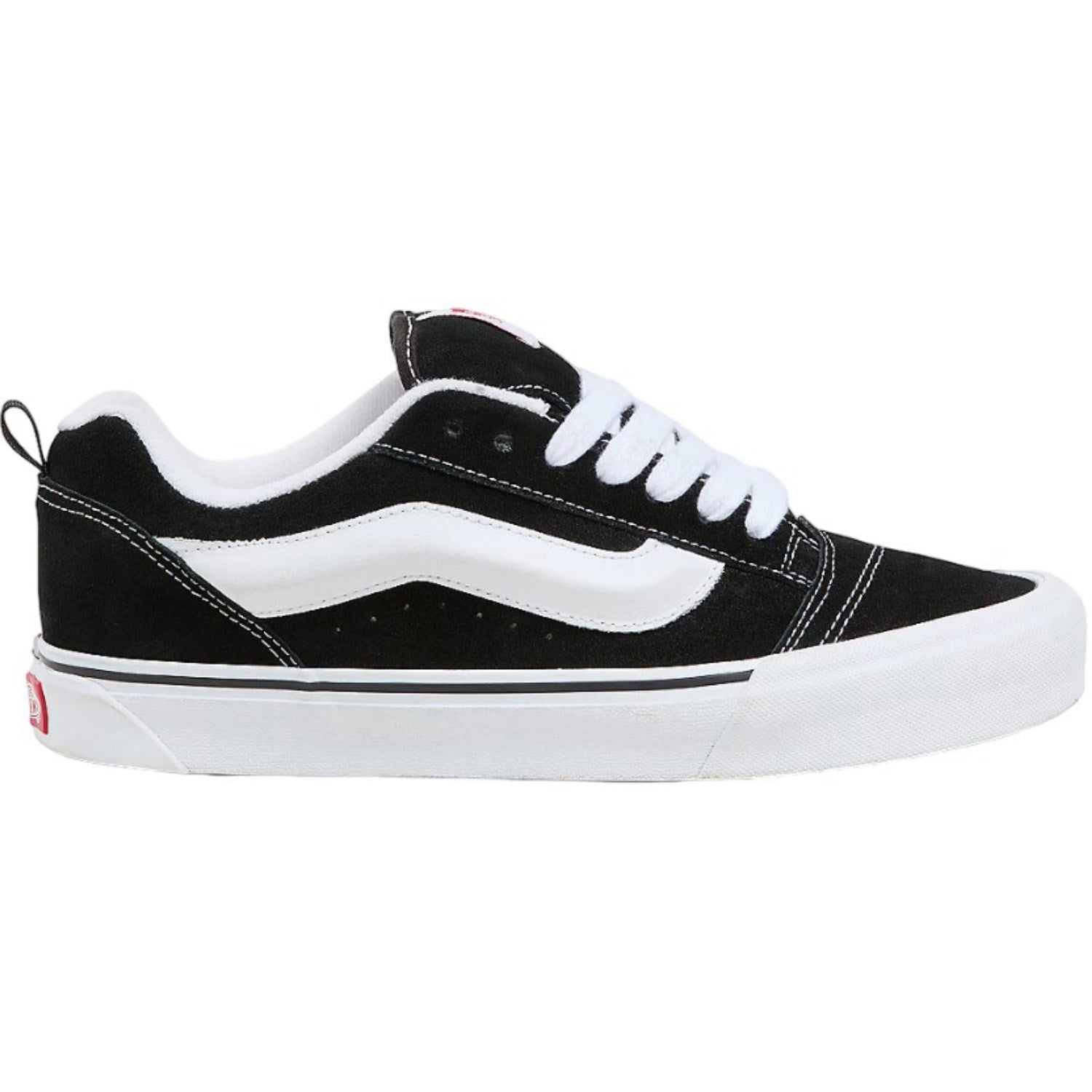 VANS Black/True White TD Knu Skorol Elastic Lace Sneakers