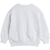 Mini Rodini Grey melange Parrot Embroidery Sweatshirt 5