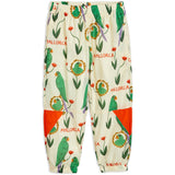 Mini Rodini Multi Parrots AOP Nylon Tracksuit Byxor