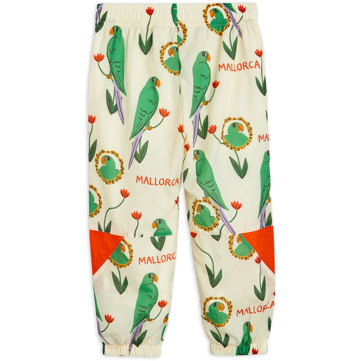 Mini Rodini Multi Parrots AOP Nylon Tracksuit Byxor 6