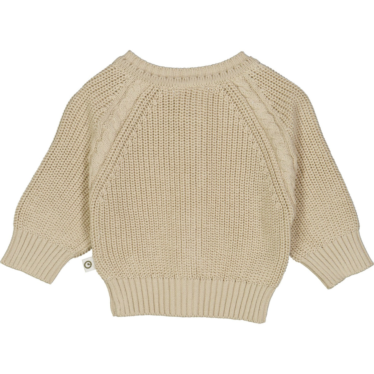 Müsli Oat Stickad Chunky Cardigan
