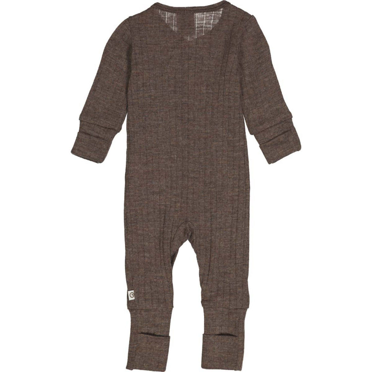 Müsli Walnut Melange Woolly Rib Onesie