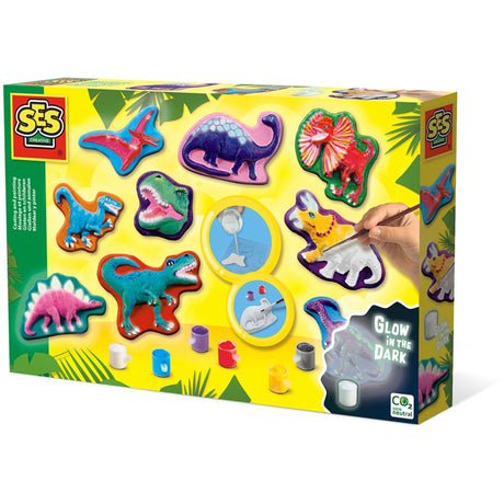 SES Kreativ gjutning & Målning - Dinosaurier