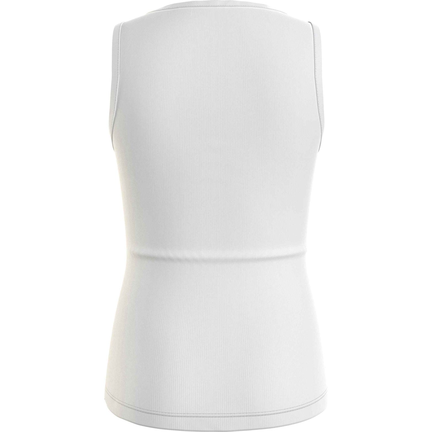 Calvin Klein Rib Badge Tank Topp Bright White 9