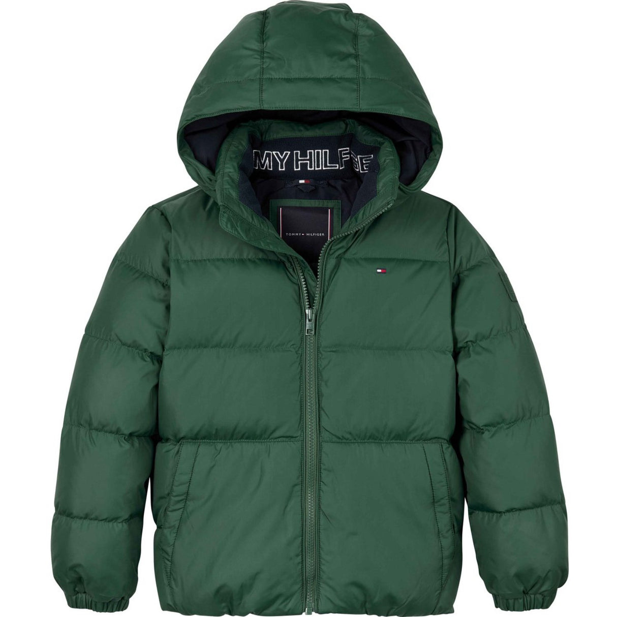 Tommy Hilfiger Ornamental Green Essential Dunjacka