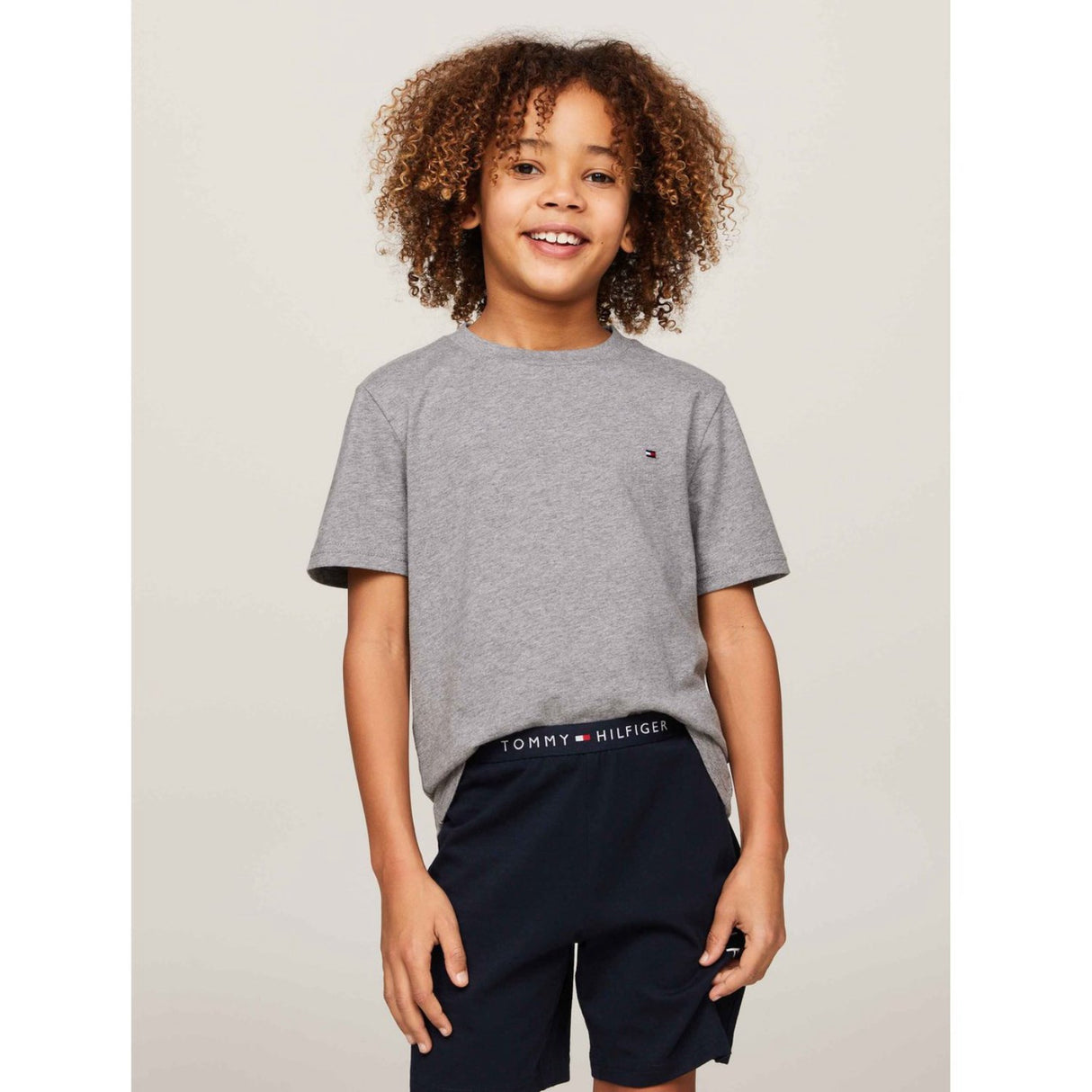 Tommy Hilfiger Medium Grey Ht/Black 2-Pack T-Shirt 4