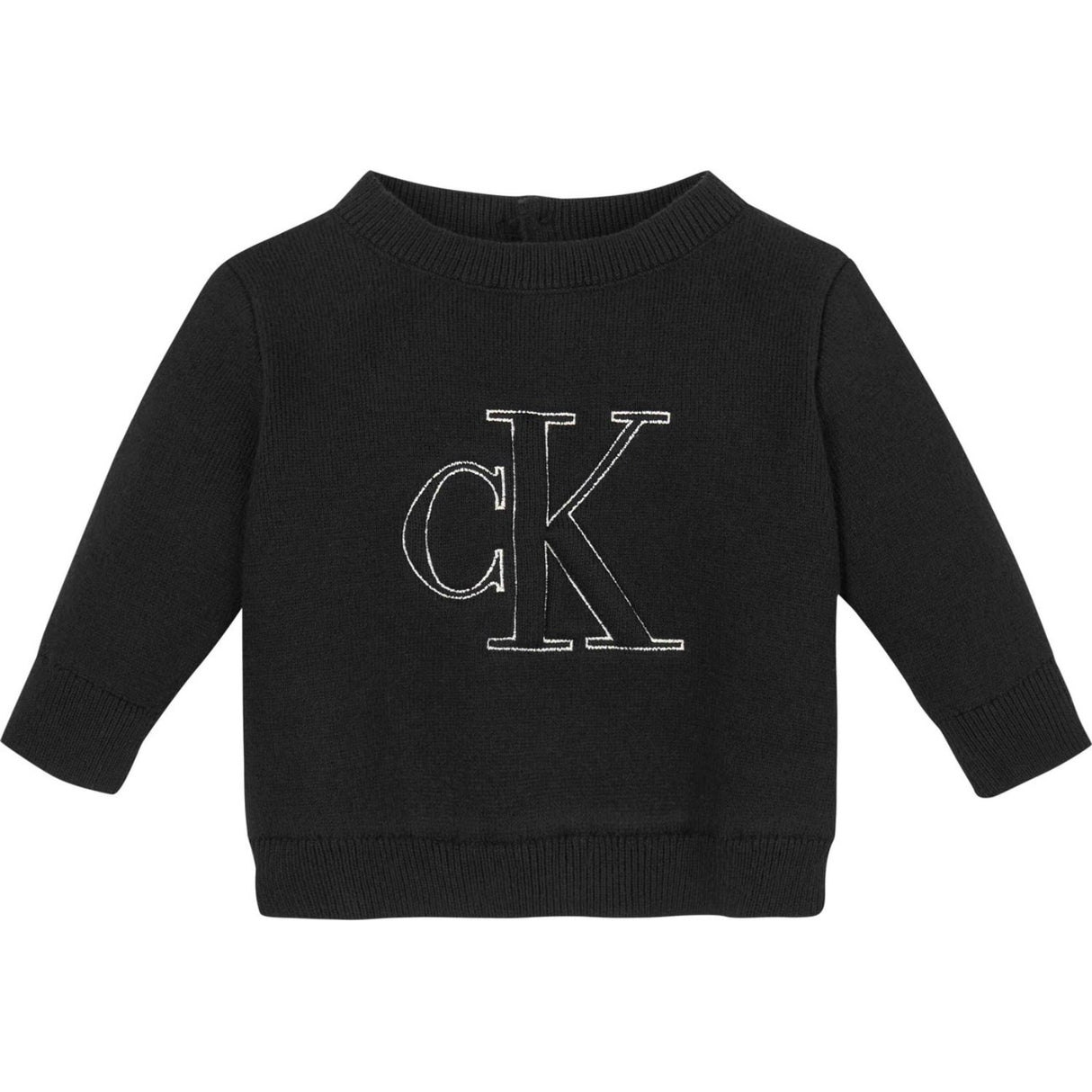 Calvin Klein Ck Black Monochram Locho Sweatshirt