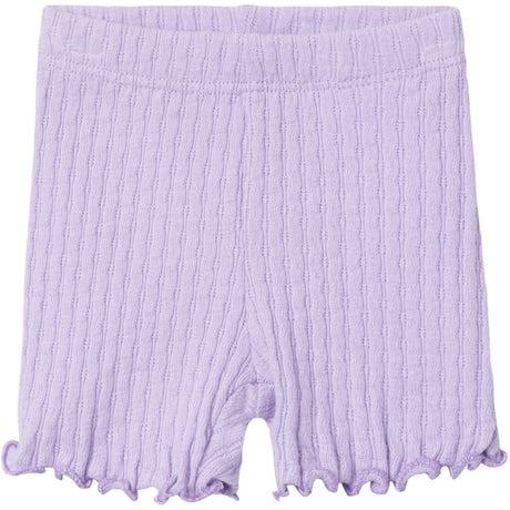 Name It Purple Rose Jilise Biker Shorts