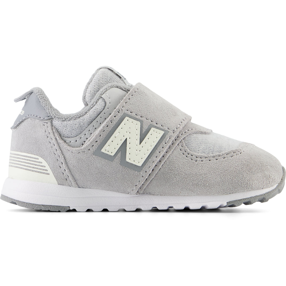 New Balance 574 NEW-B Hook & Loop Sneakers Concrete 7