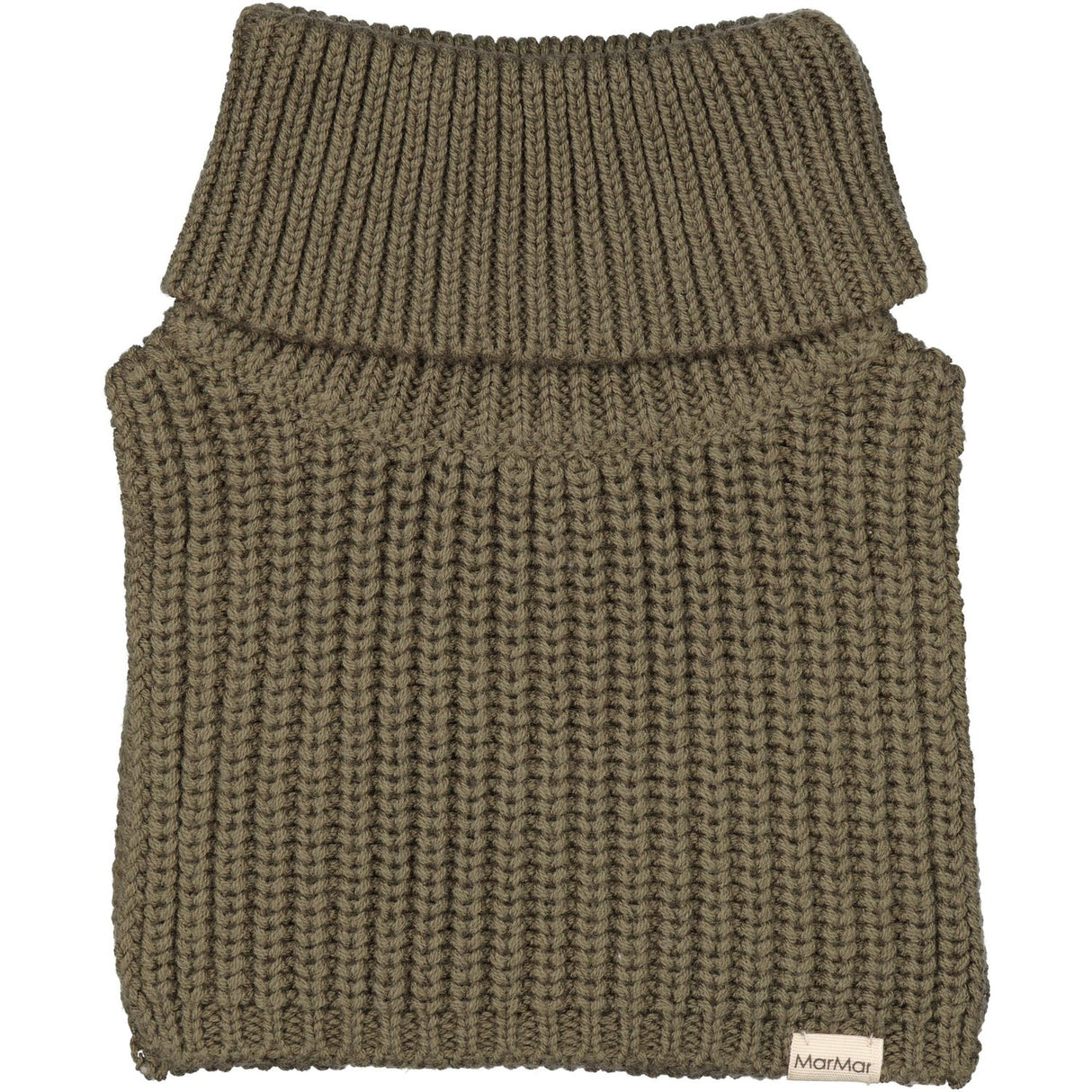 MarMar Heavy Knit Acc Olive Leaf Arni S Neck Warmer