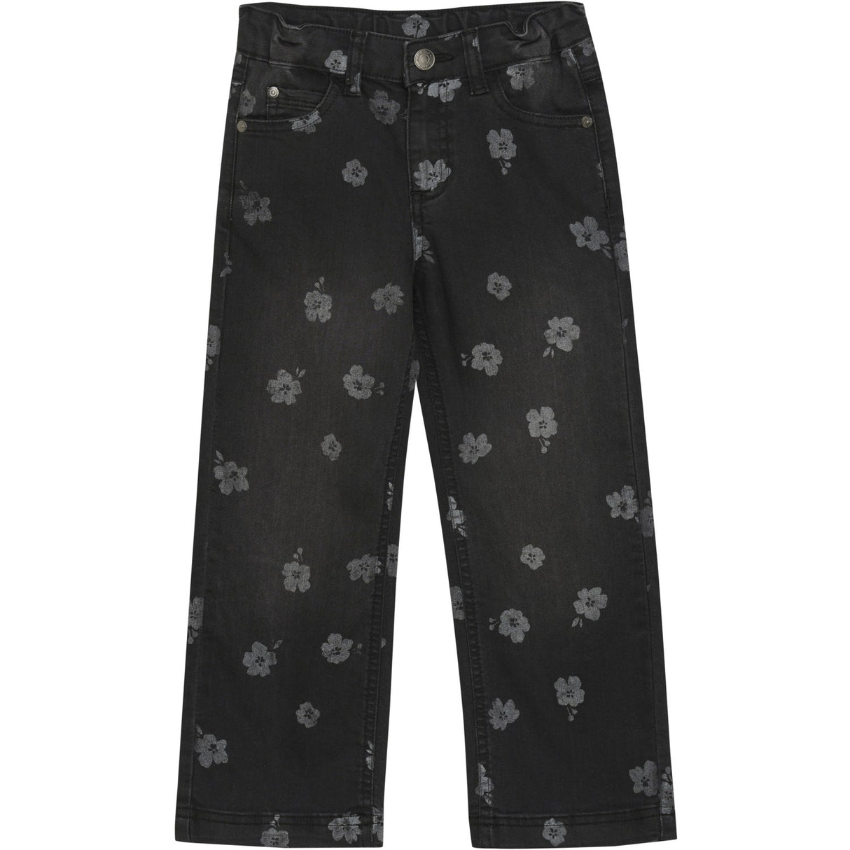 Minymo Tap Shoe Byxor Denim AOP