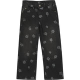 Minymo Tap Shoe Byxor Denim AOP