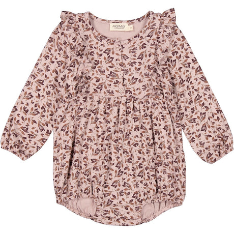 MarMar Smooth Jersey Autumn Meadow Roma Frill LS Body