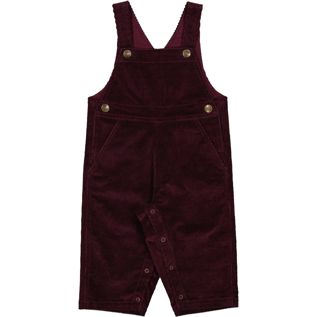 MarMar Heavy Cord Deep Mulberry Ruben Överalls