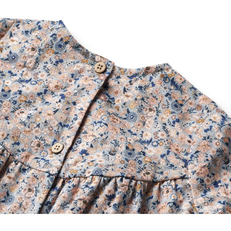 Wheat Cloudy Wild Flowers Klänning Fenja