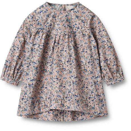 Wheat Cloudy Wild Flowers Klänning Fenja