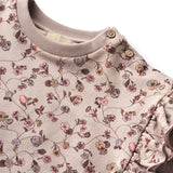 Wheat Dry Rose Flower Vine Sweat Klänning Annika