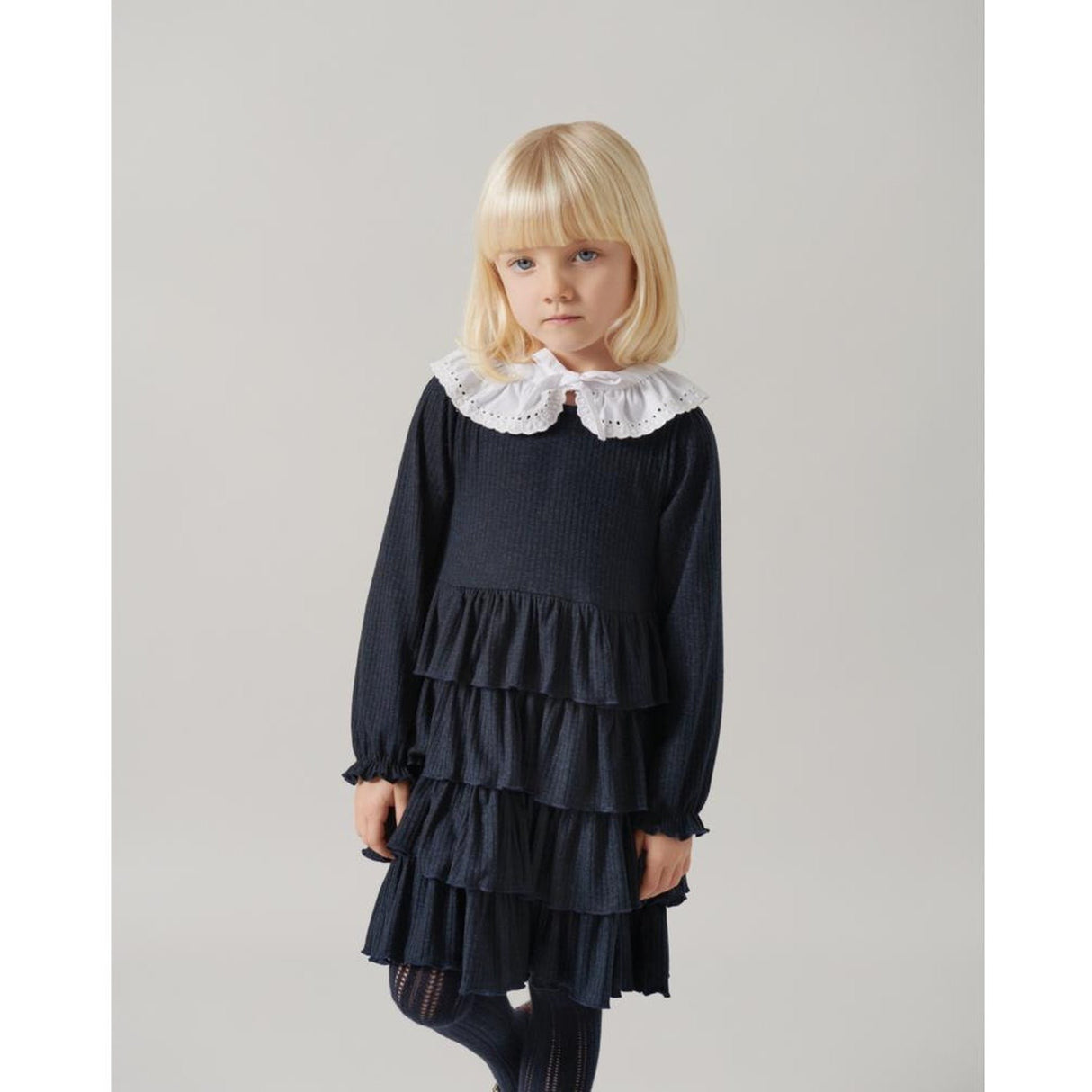 MarMar Glitter Rib Dark Night Glitter Disan Dress