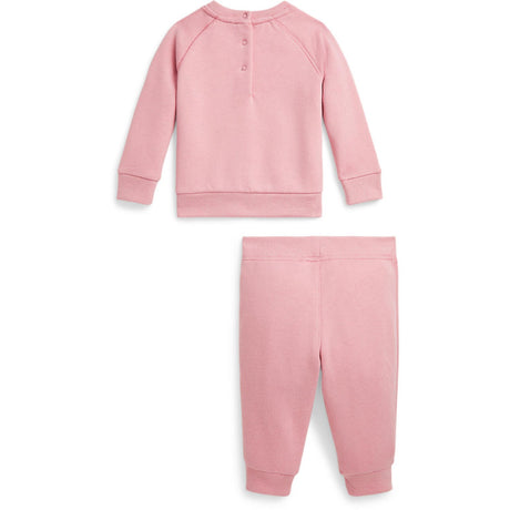 Ralph Lauren Bebis Tickled Pink Sweat Set 2