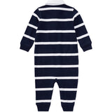 Ralph Lauren Bebis Refined Navy Multi Onesie
