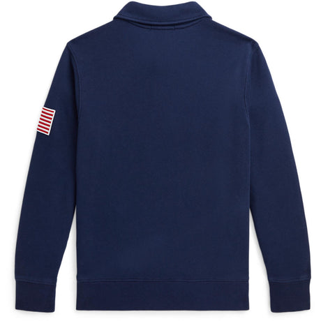 Pikétröja Ralph Lauren Spring Navy Sweatshirt 2